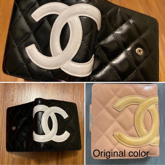 AUTHENTIC Chanel CC Lambskin Quilted Cambon Ligne Wallet - Picture 2 of 9